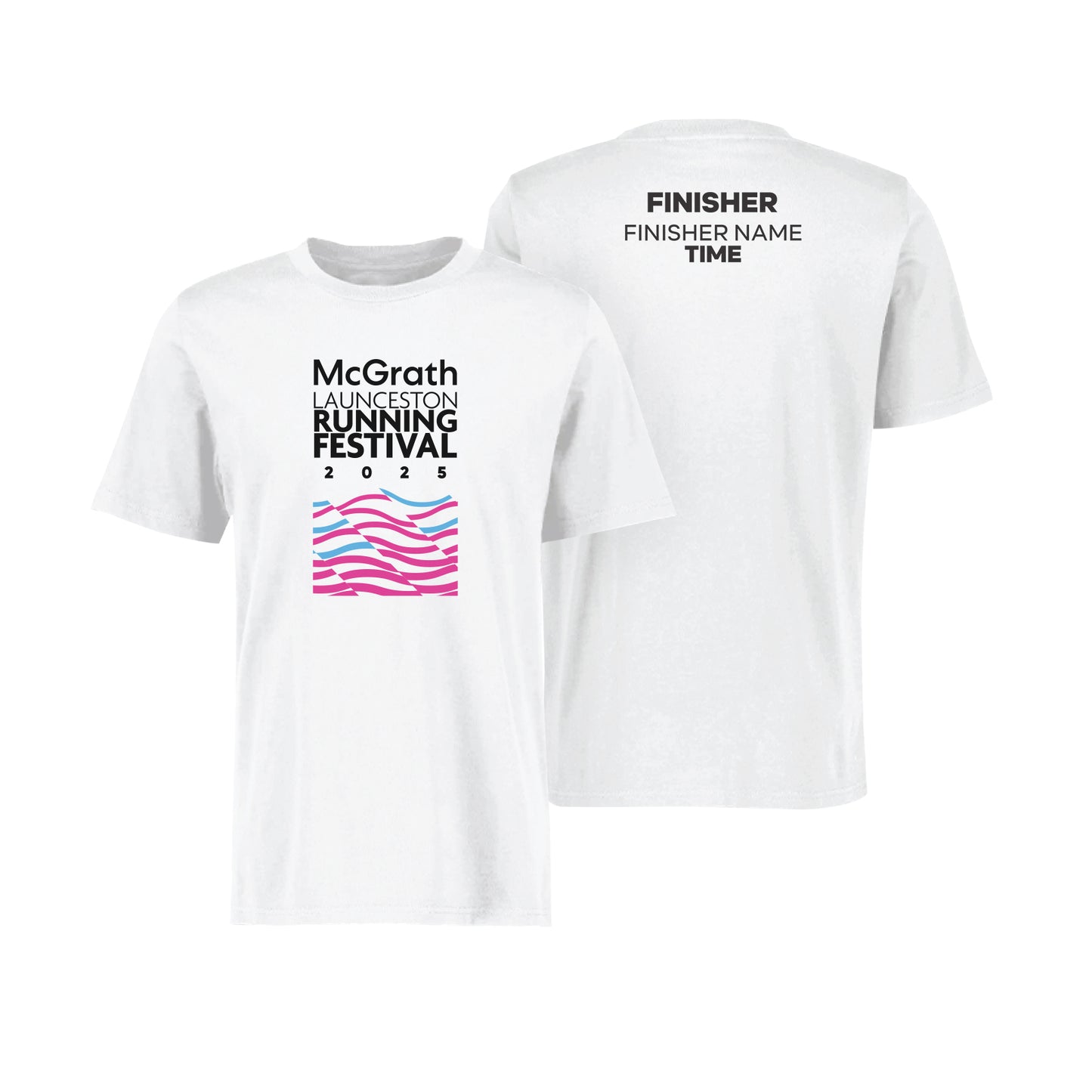Personalised McGrath Launceston Running Festival Finisher T-shirt