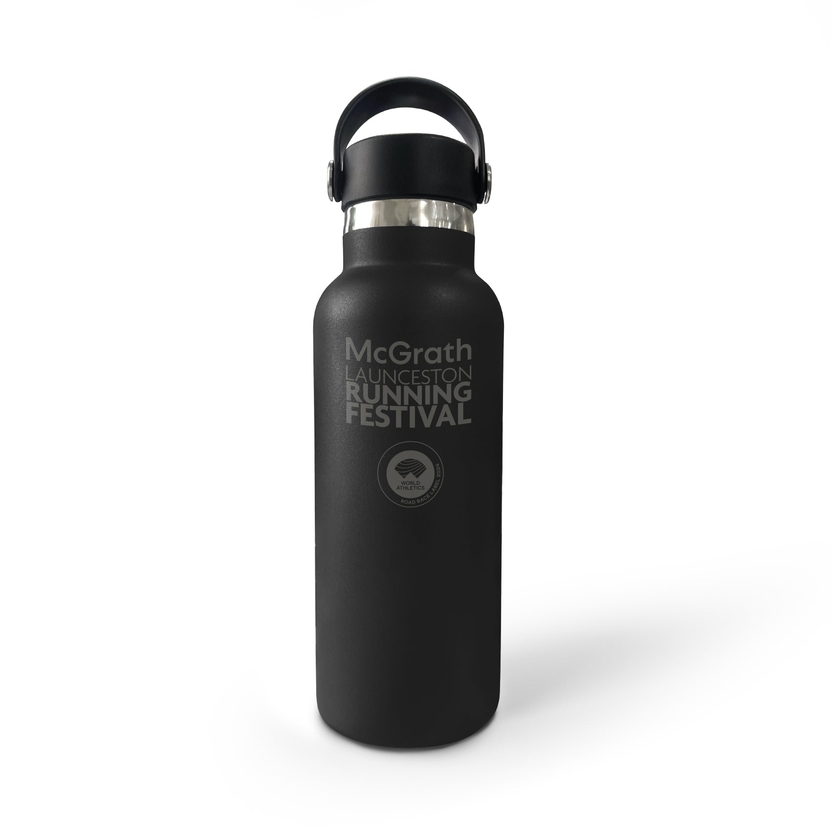 Launceston Running Festival Stainless Steel Water Bottle