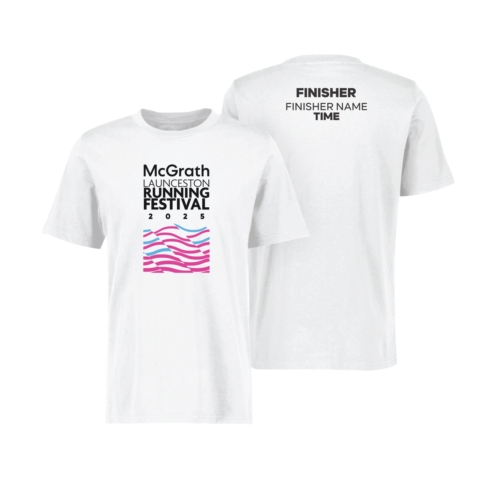 Personalised McGrath Launceston Running Festival Finisher T-shirt