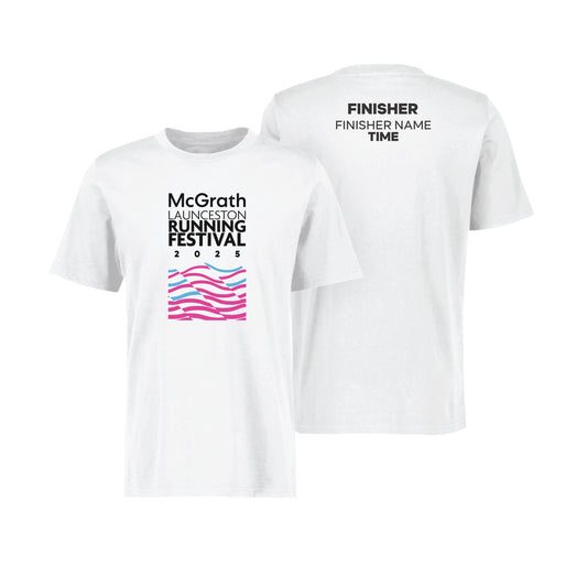 Personalised McGrath Launceston Running Festival Finisher T-shirt