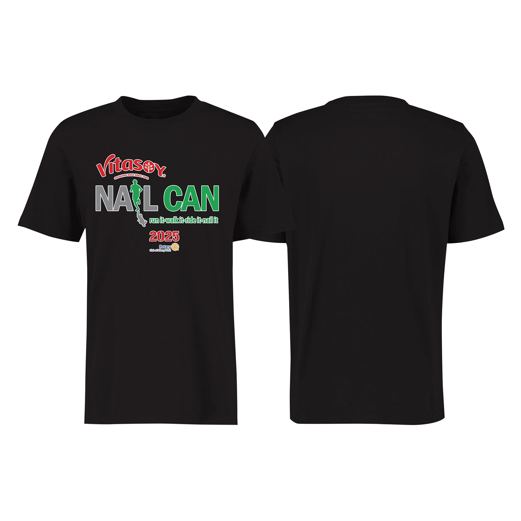 Nail Can Hill Run Adult T-shirt