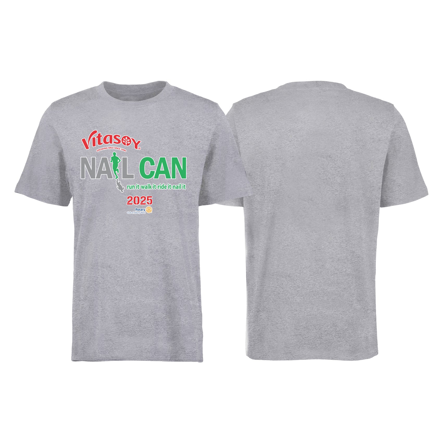 Nail Can Hill Run Adult T-shirt