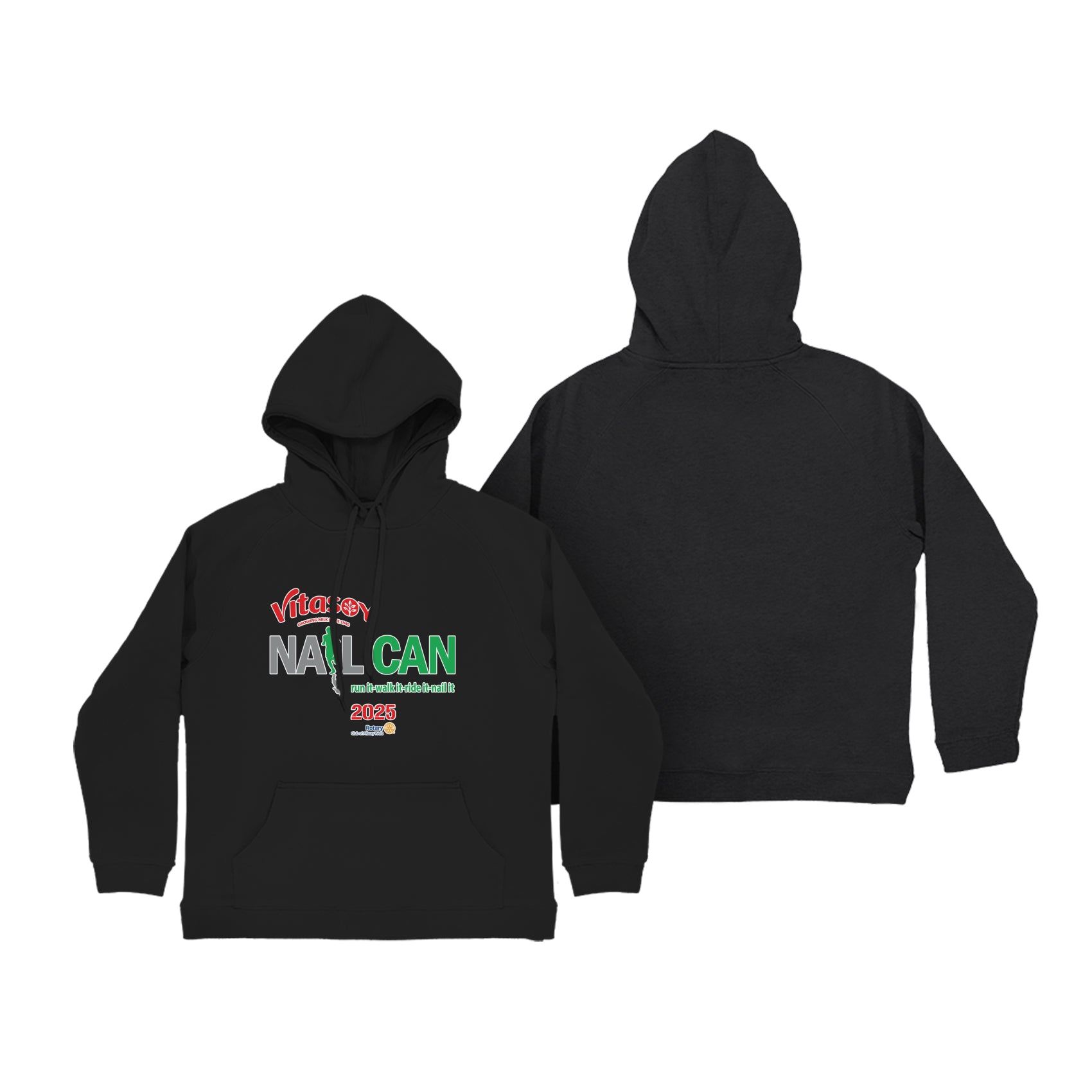 Nail Can Hill Run Adult Pullover Hoodie